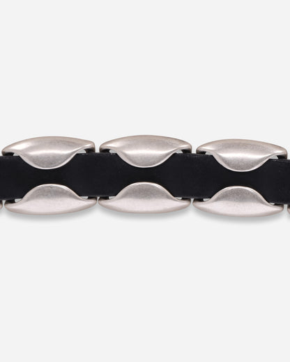 Our Legacy Billow Belt Oily Black Leather Belts Belt A2268BOI 001
