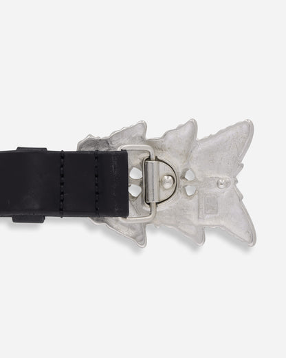 Our Legacy Butterfly Belt Oily Black Leather Belts Belt A4258BO 001