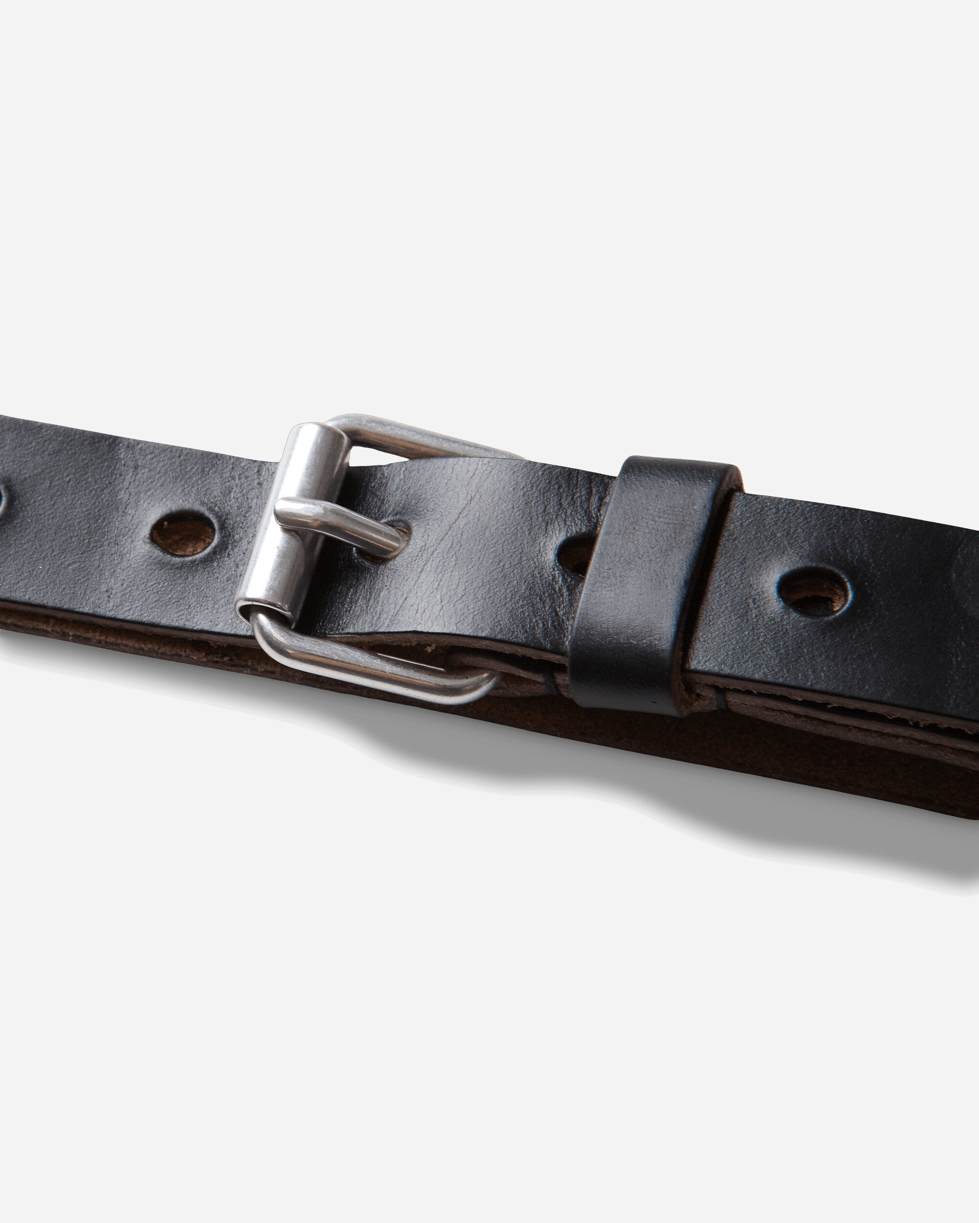 Our Legacy Chain Belt Black Chromexcel Leather Belts Belt A4268CHB 001
