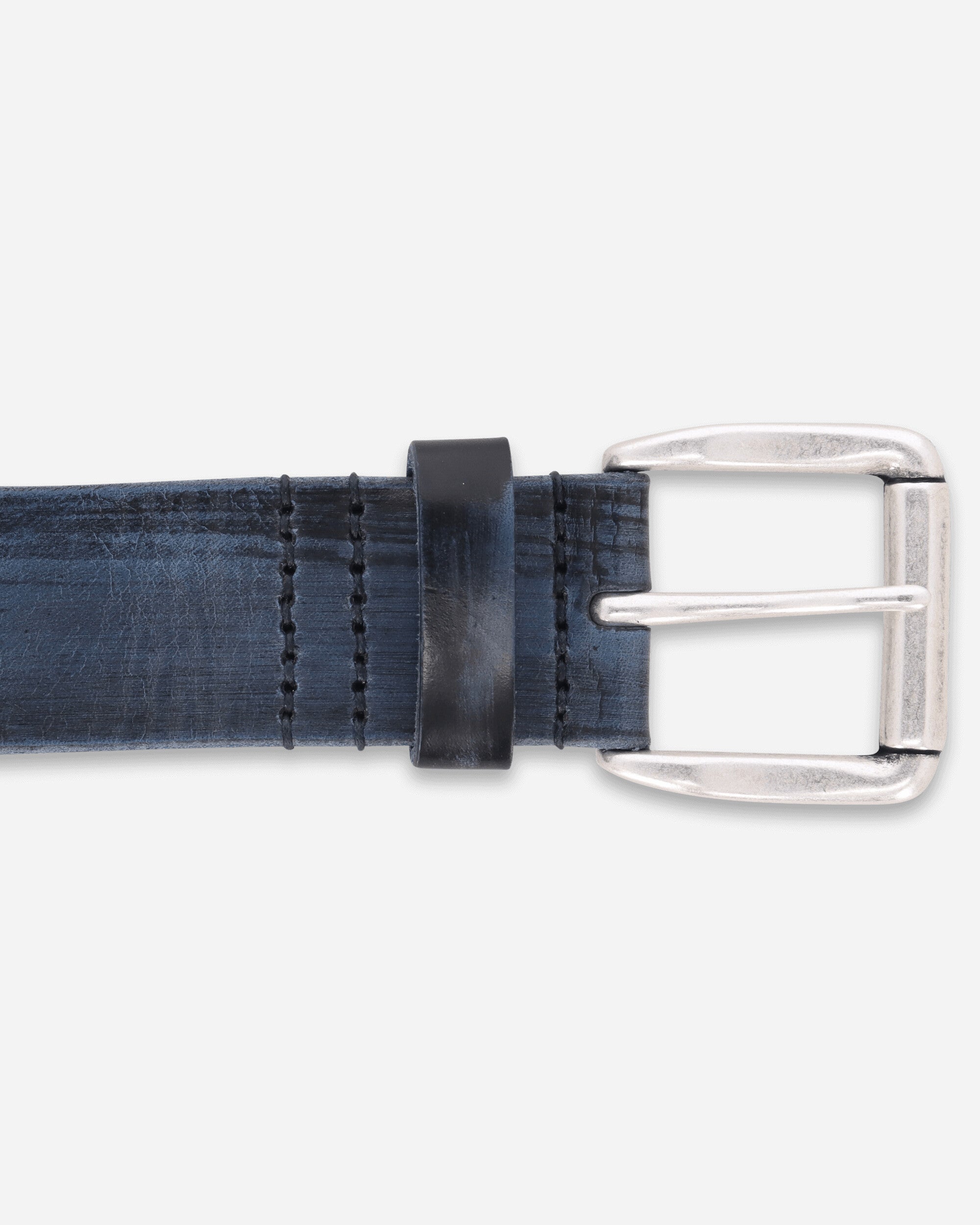 Our Legacy Vortex Belt Vintage Black Ocean Leather Belts Belt A2268VVB 001