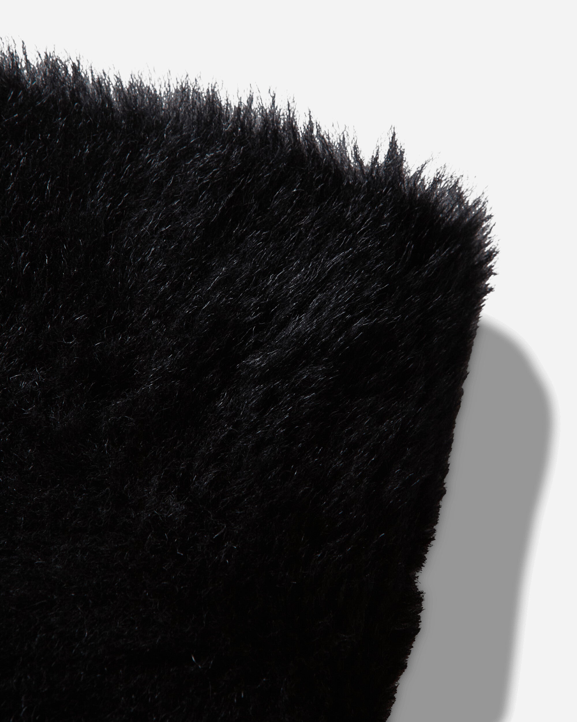 Our Legacy Blizzard Hat Smoky Black Dry Shearling Hats Bucket A4268BSM 001
