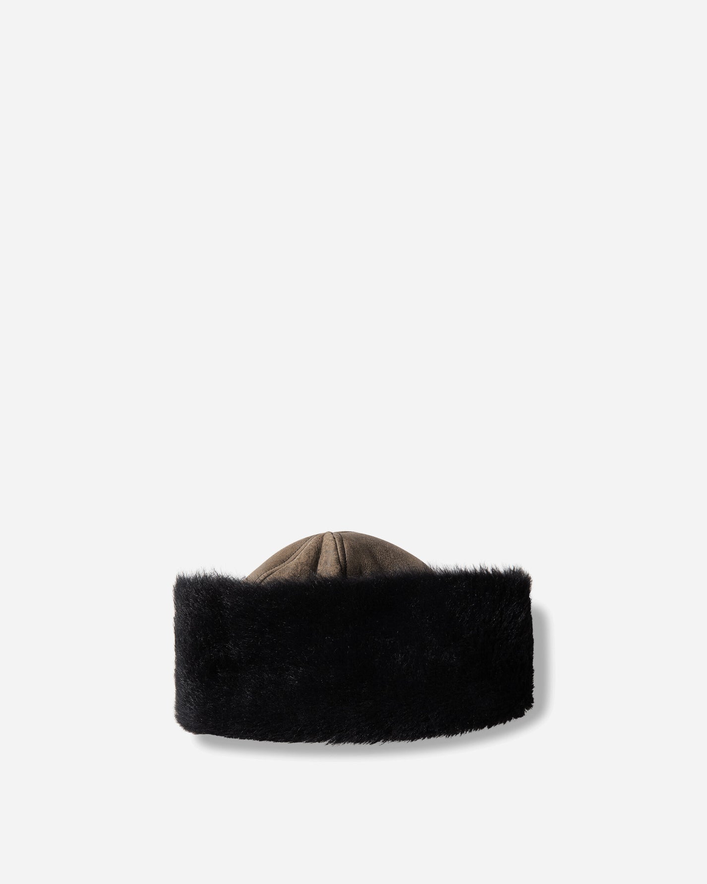 Our Legacy Blizzard Hat Smoky Black Dry Shearling Hats Bucket A4268BSM 001