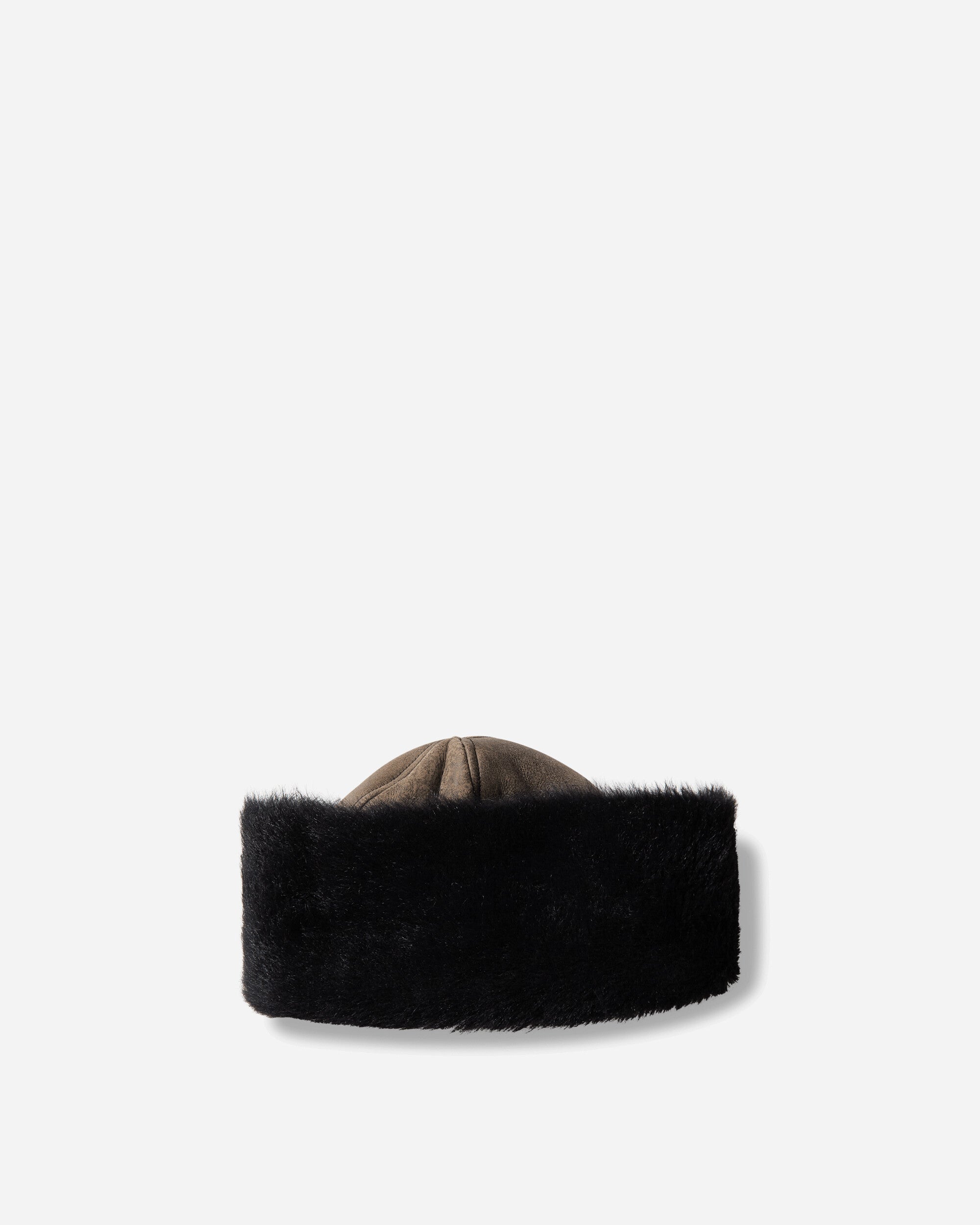 Our Legacy Blizzard Hat Smoky Black Dry Shearling Hats Bucket A4268BSM 001