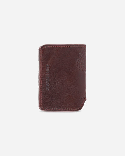 Our Legacy Card Case Deep Abyss Red Leather Wallets and Cardholders Cardholders A4258CD 001
