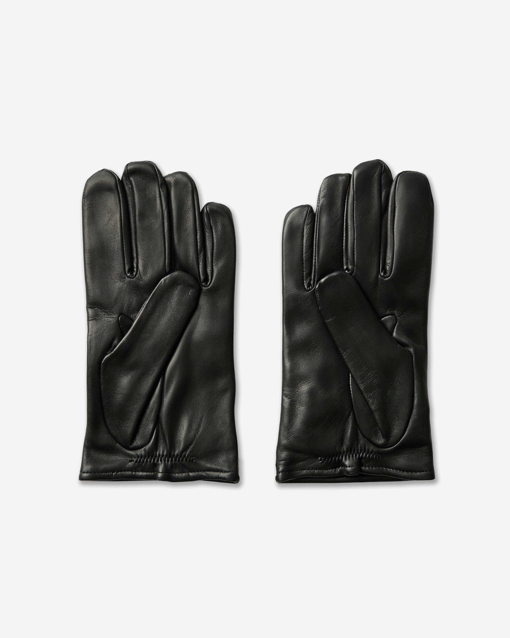 Our Legacy His Gloves Black Leather Gloves and Scarves Gloves A4248HIB 001