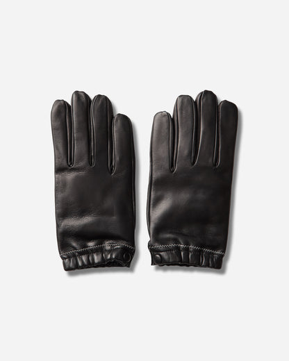 Our Legacy Rider Glove Black Nappa Gloves and Scarves Gloves A4268RIB 001