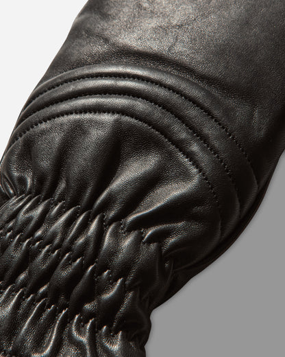 Our Legacy Spheric Mittens Black Nappa Gloves and Scarves Gloves A4258SBN 001