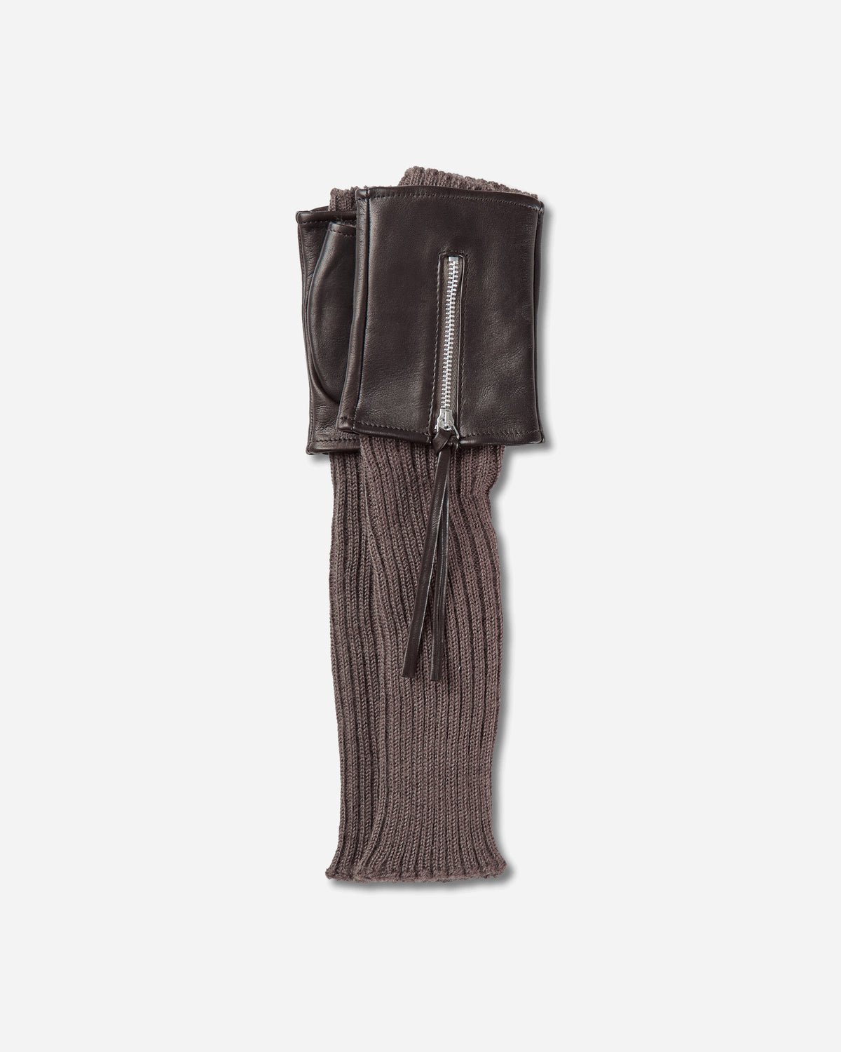 Our Legacy Wrist Warmer Cocoa Brown Nappa Gloves and Scarves Gloves A4268WWA 001