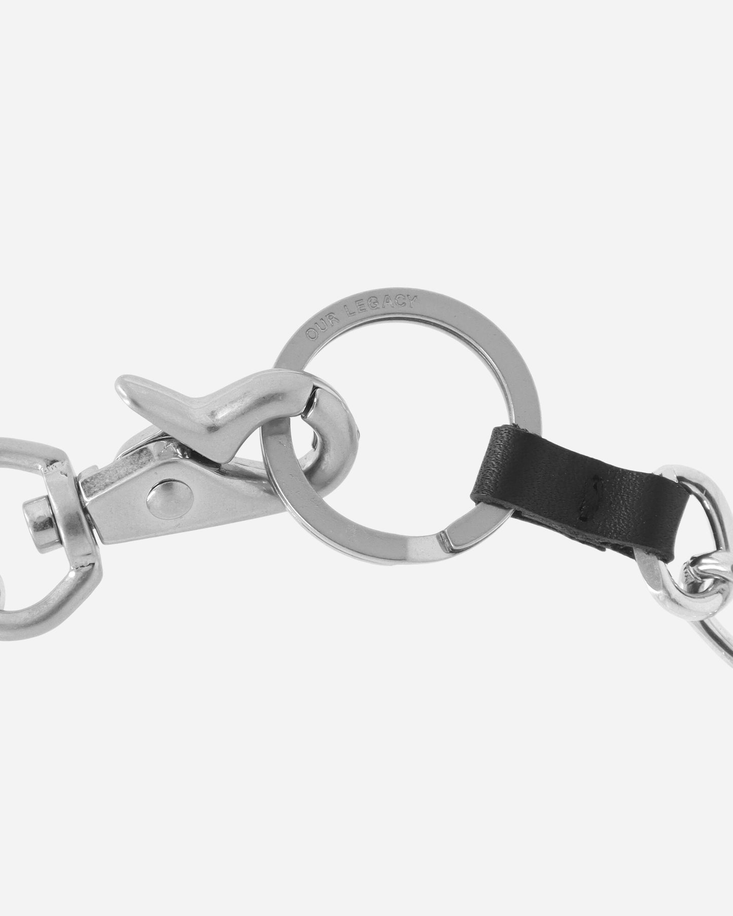 Our Legacy Ladon Matte Nickel Small Accessories Lanyards OB2198LM 001