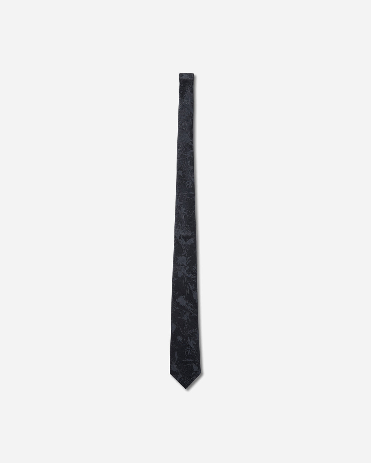 Our Legacy Tie Noir Bloom Liquid Acetate Gloves and Scarves Scarves and Warmneck A4268TNB 001