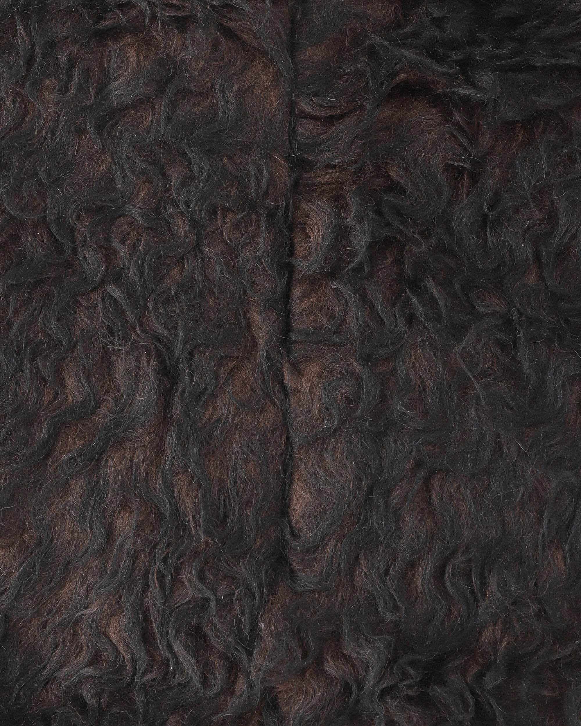 Our Legacy Drip Bag Ombre Brown Hairy Wool Bags and Backpacks Shoulder Bags A4258DO 001