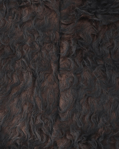 Our Legacy Drip Bag Ombre Brown Hairy Wool Bags and Backpacks Shoulder Bags A4258DO 001