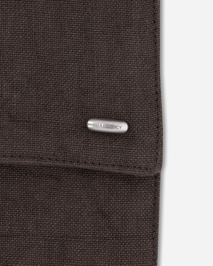 Our Legacy Grande Slack Bag Dry Olive Airy Linen Bags and Backpacks Shoulder Bags A2268GDO 001