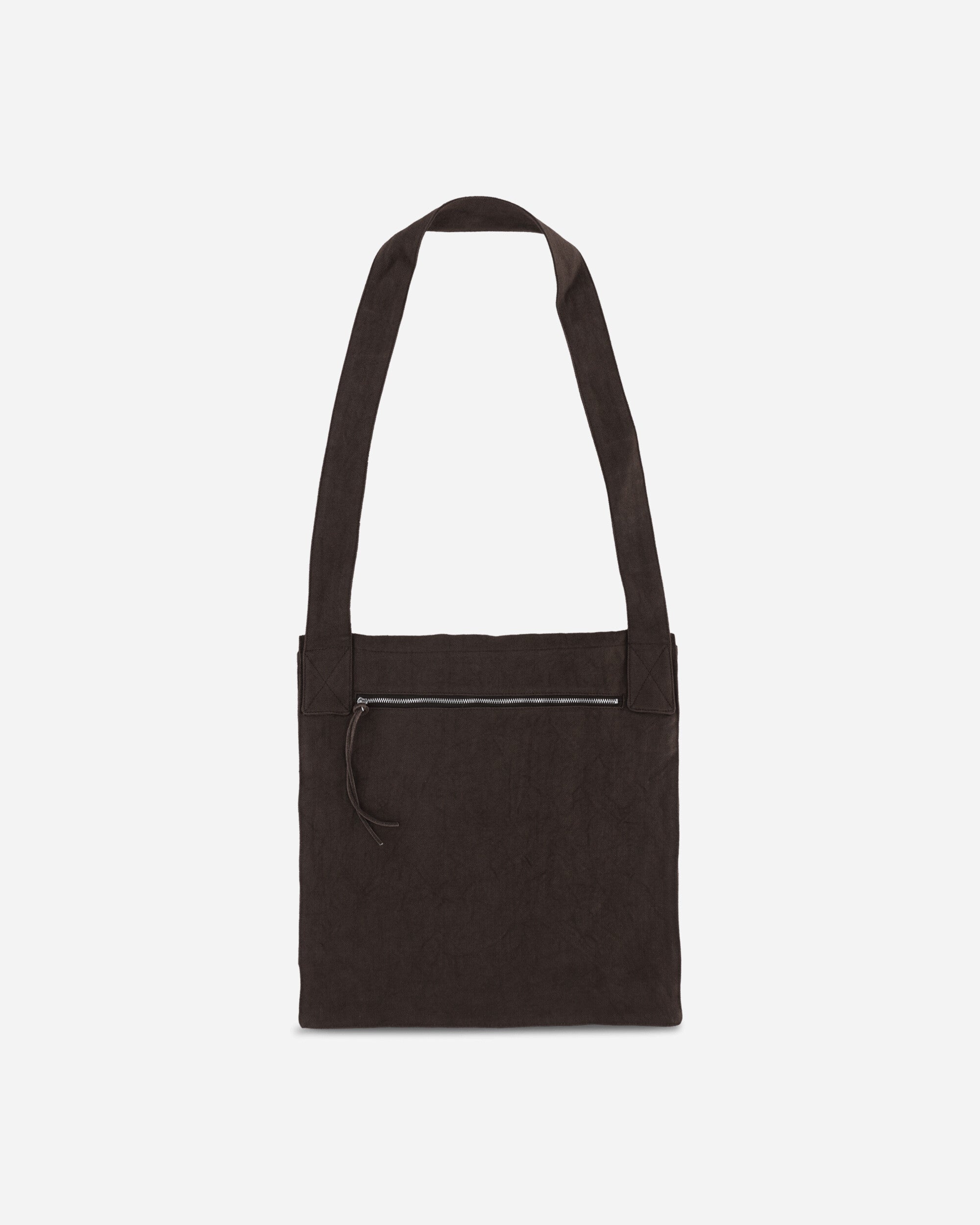 Our Legacy Grande Slack Bag Dry Olive Airy Linen Bags and Backpacks Shoulder Bags A2268GDO 001