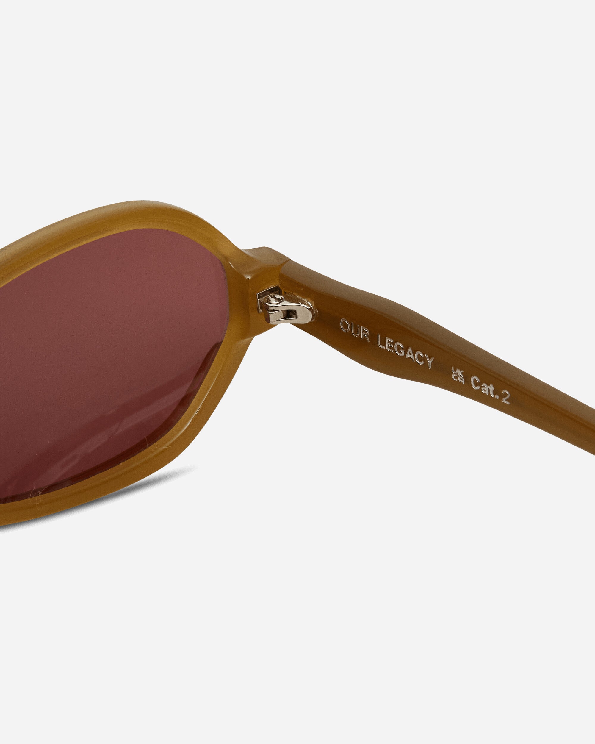 Our Legacy Drain Fools Gold Eyewear Sunglasses A4268DF 001