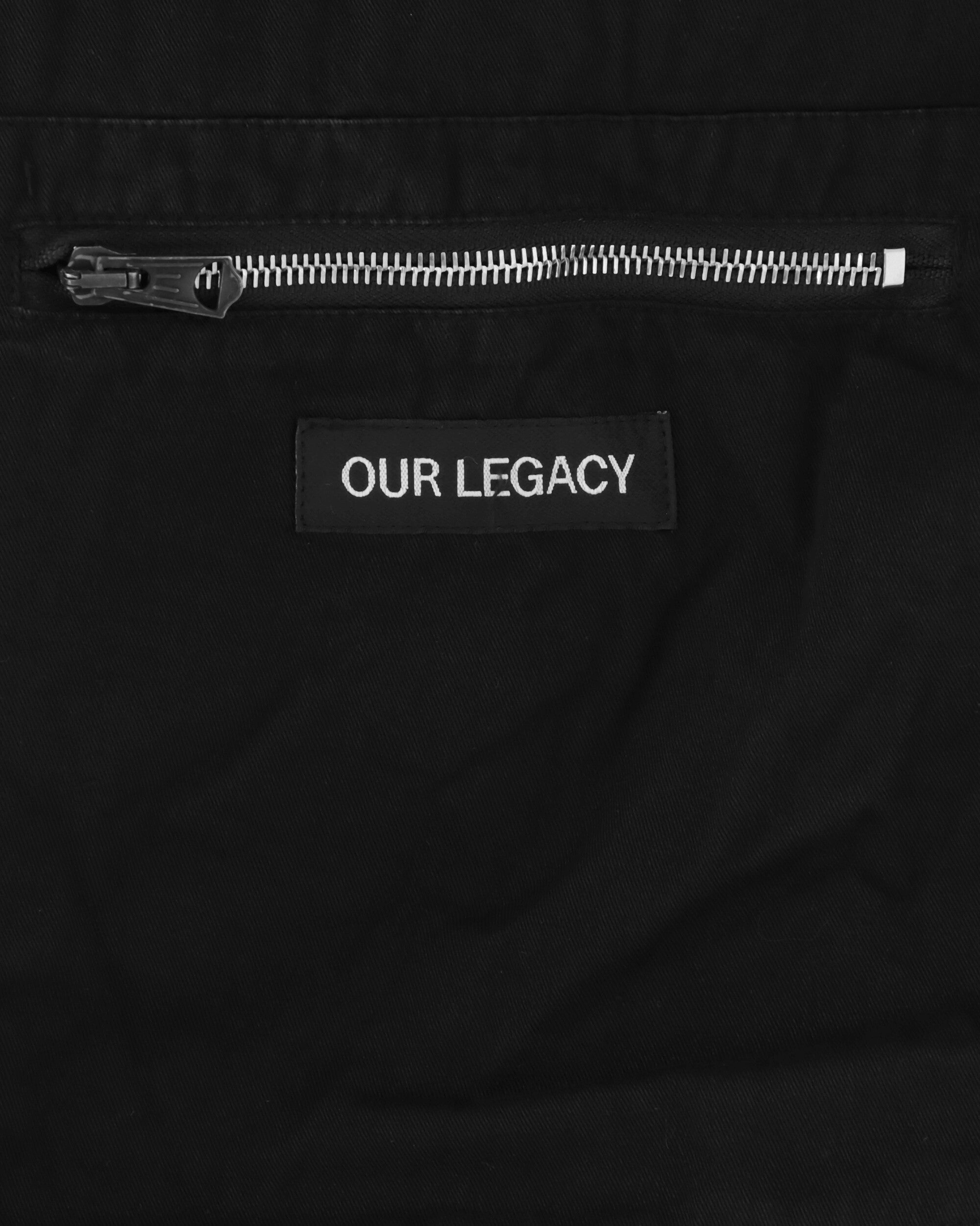 Our Legacy Aviation Tote Black Bags and Backpacks Tote Bags A4248AB BL