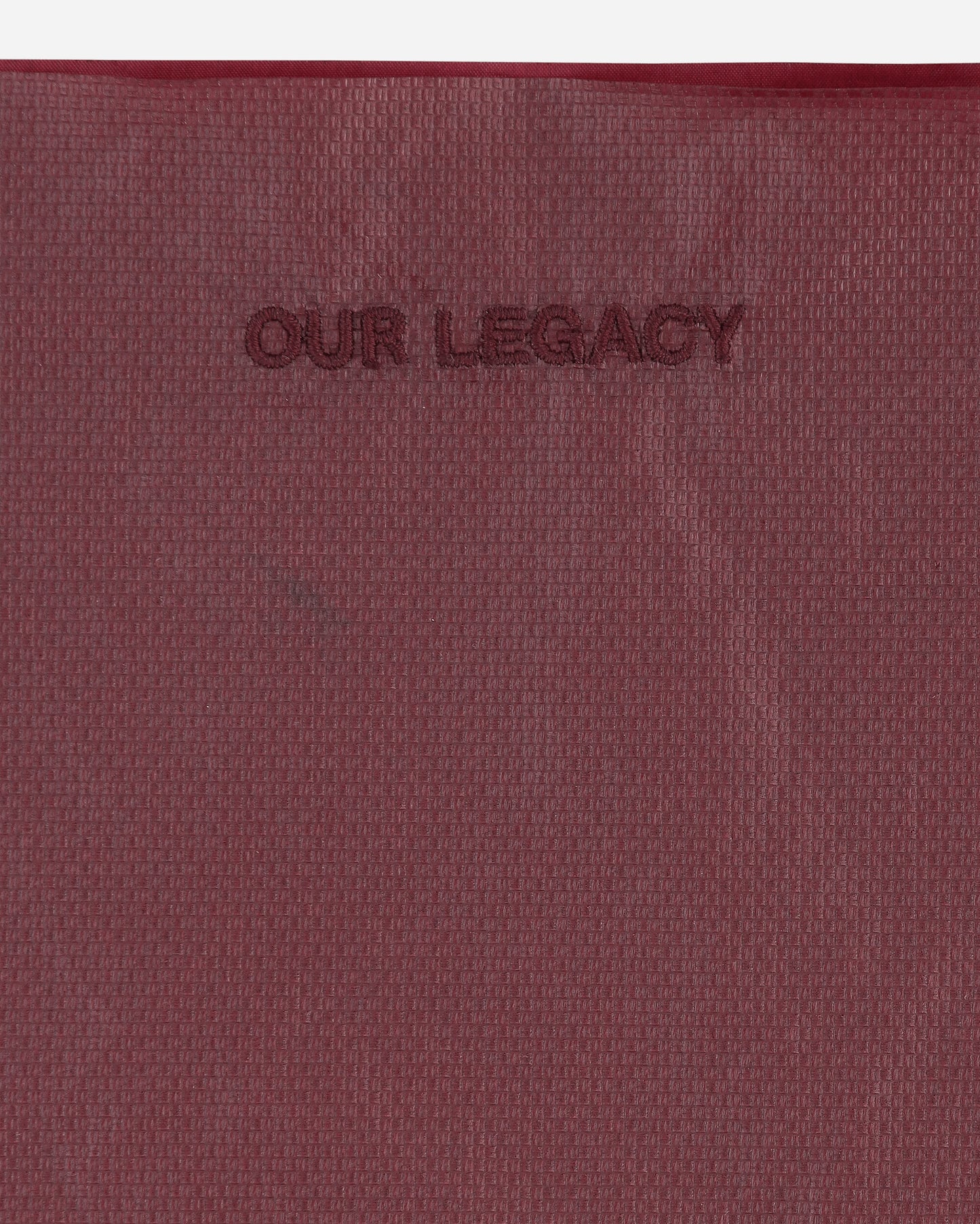 Our Legacy Grocery Bag Carmine Nyloguard Grid Bags and Backpacks Tote Bags A2268GCN 001