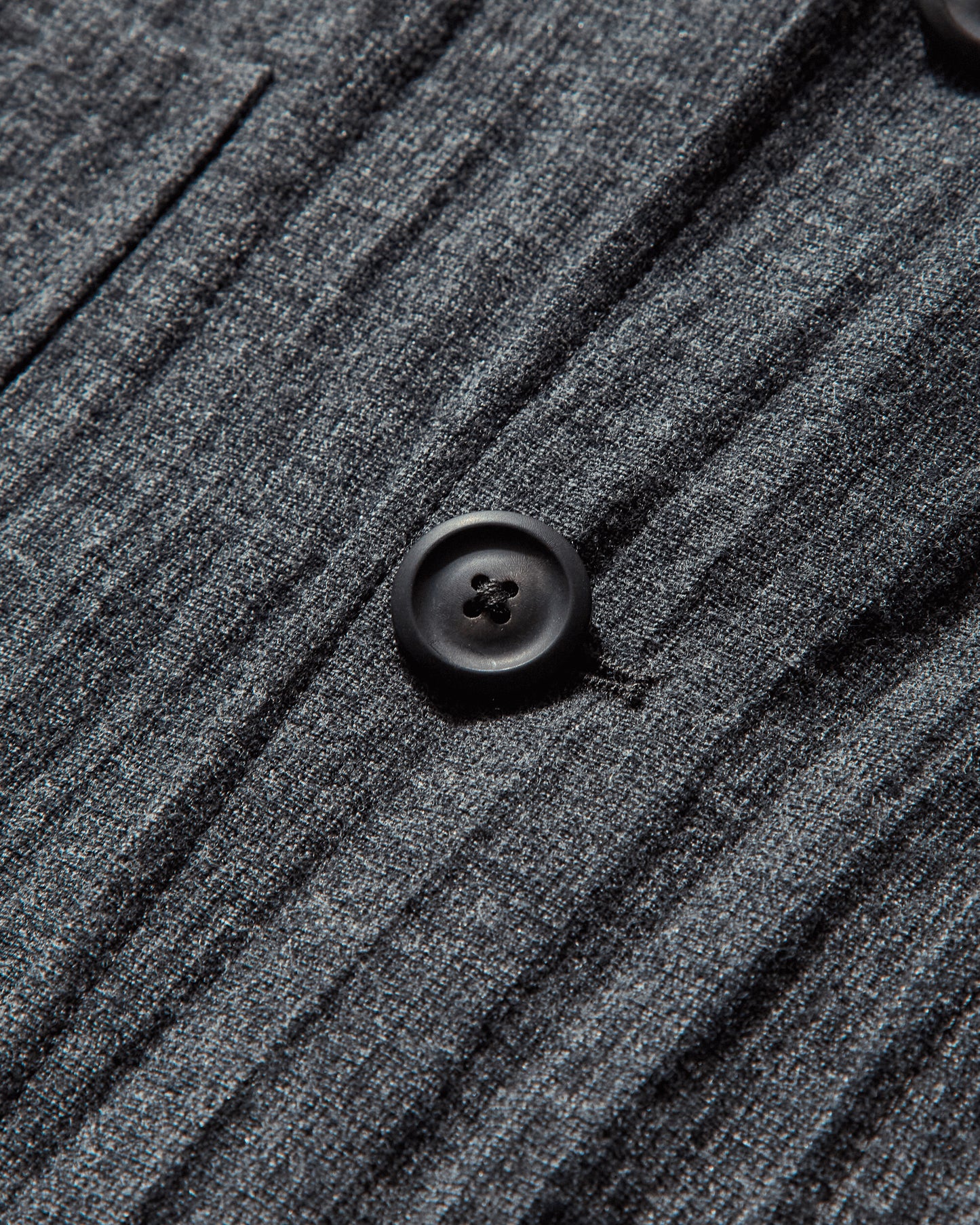 Our Legacy Temp Blazer Stone Grey Plisse Wool Coats and Jackets Blazers M4250TS 001