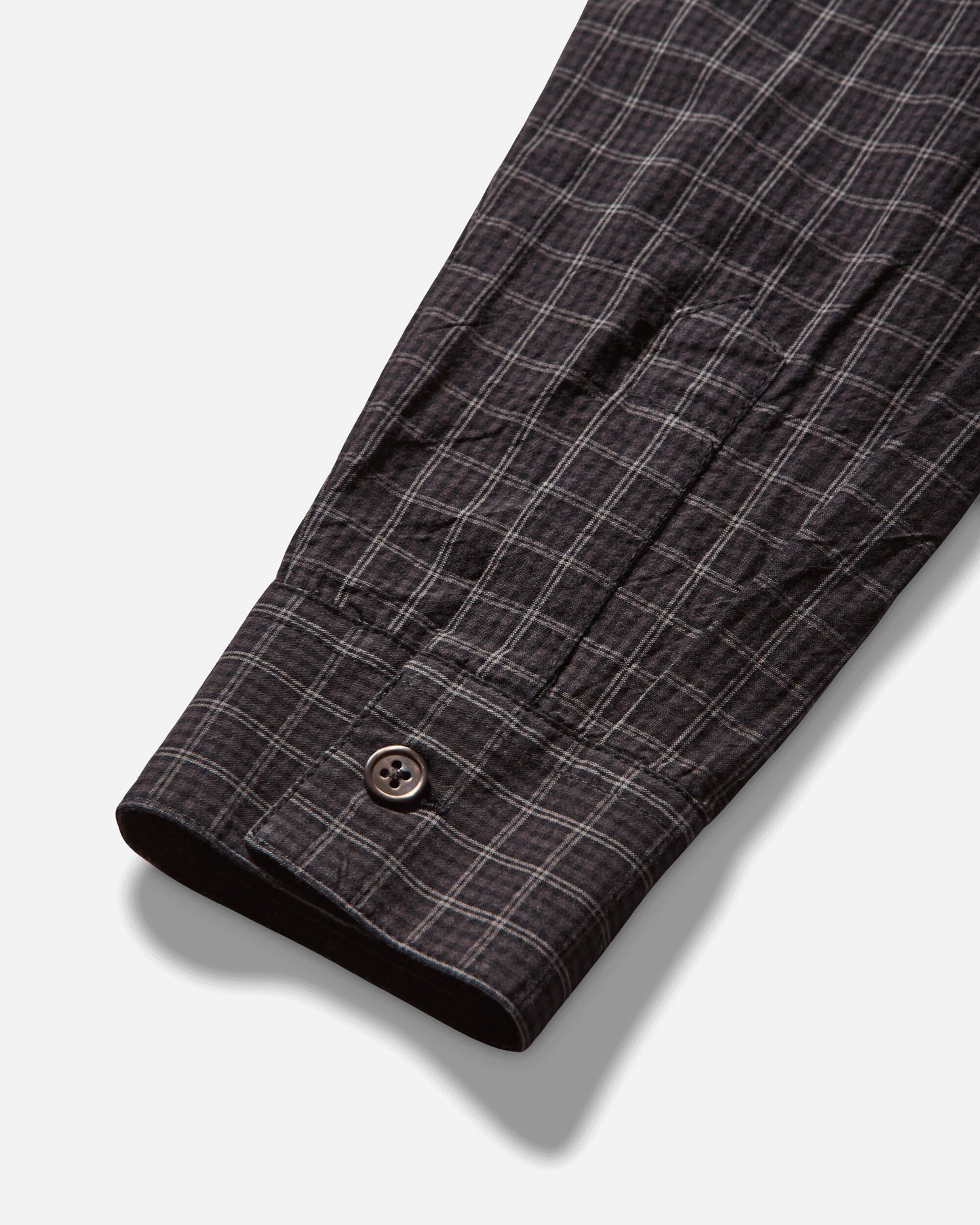 Our Legacy Wmns Kaonashi Shirt Black Faux Lumberjack Check Shirts Blouses W4252KB 001