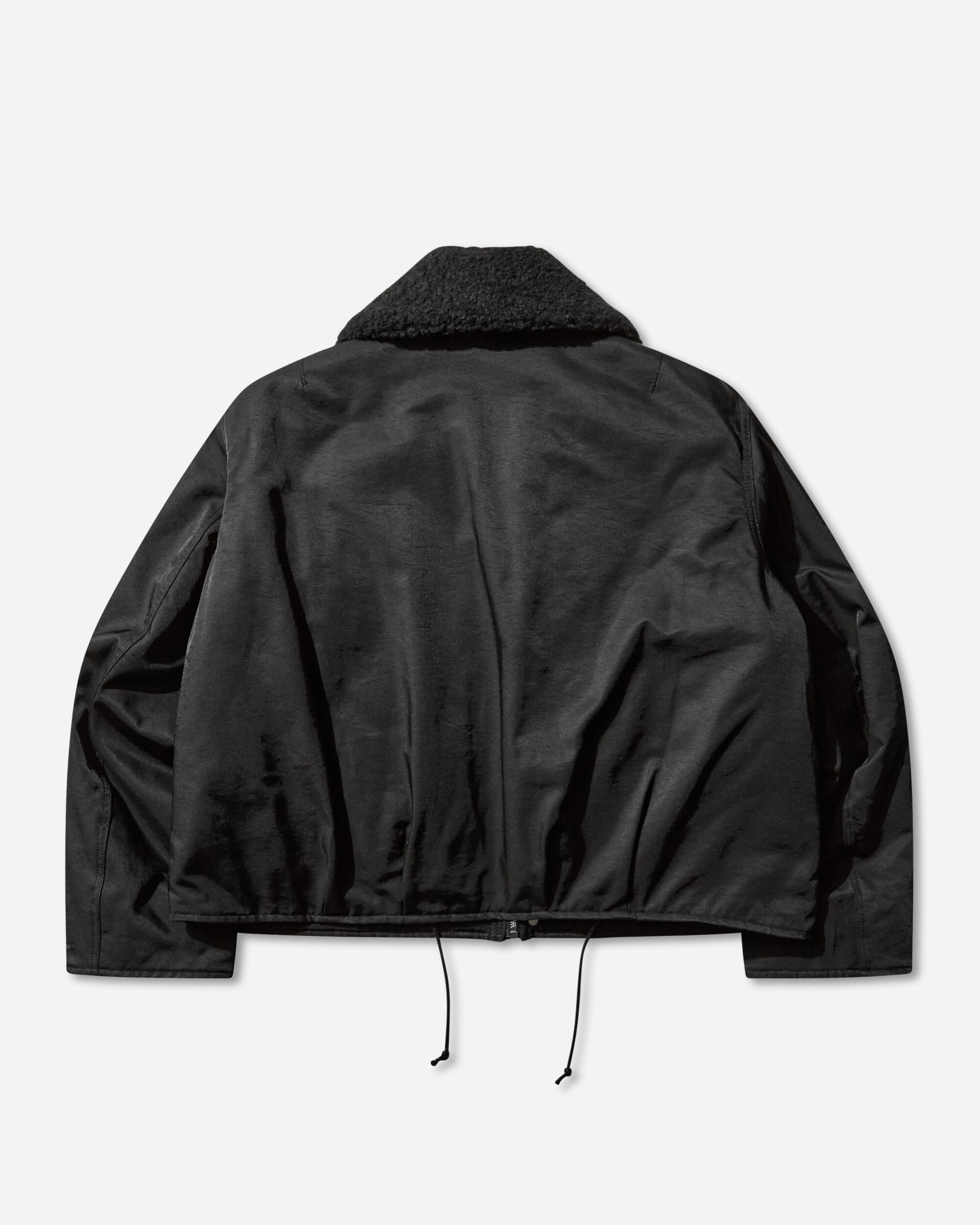 Our Legacy Ace Jacket Black Aero Nylon Coats and Jackets Bomber Jackets M4241AB 001