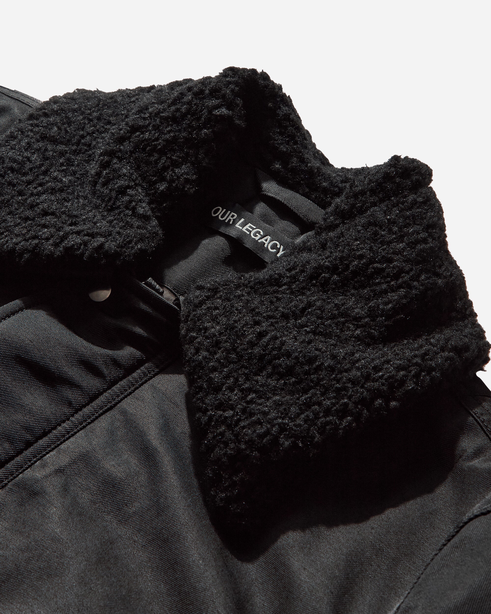 Our Legacy Ace Jacket Black Aero Nylon Coats and Jackets Bomber Jackets M4241AB 001