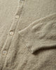 Our Legacy Evening Polo Soft Sage Fuzzy Alpaca Knitwears Cardigans M4263ES 001