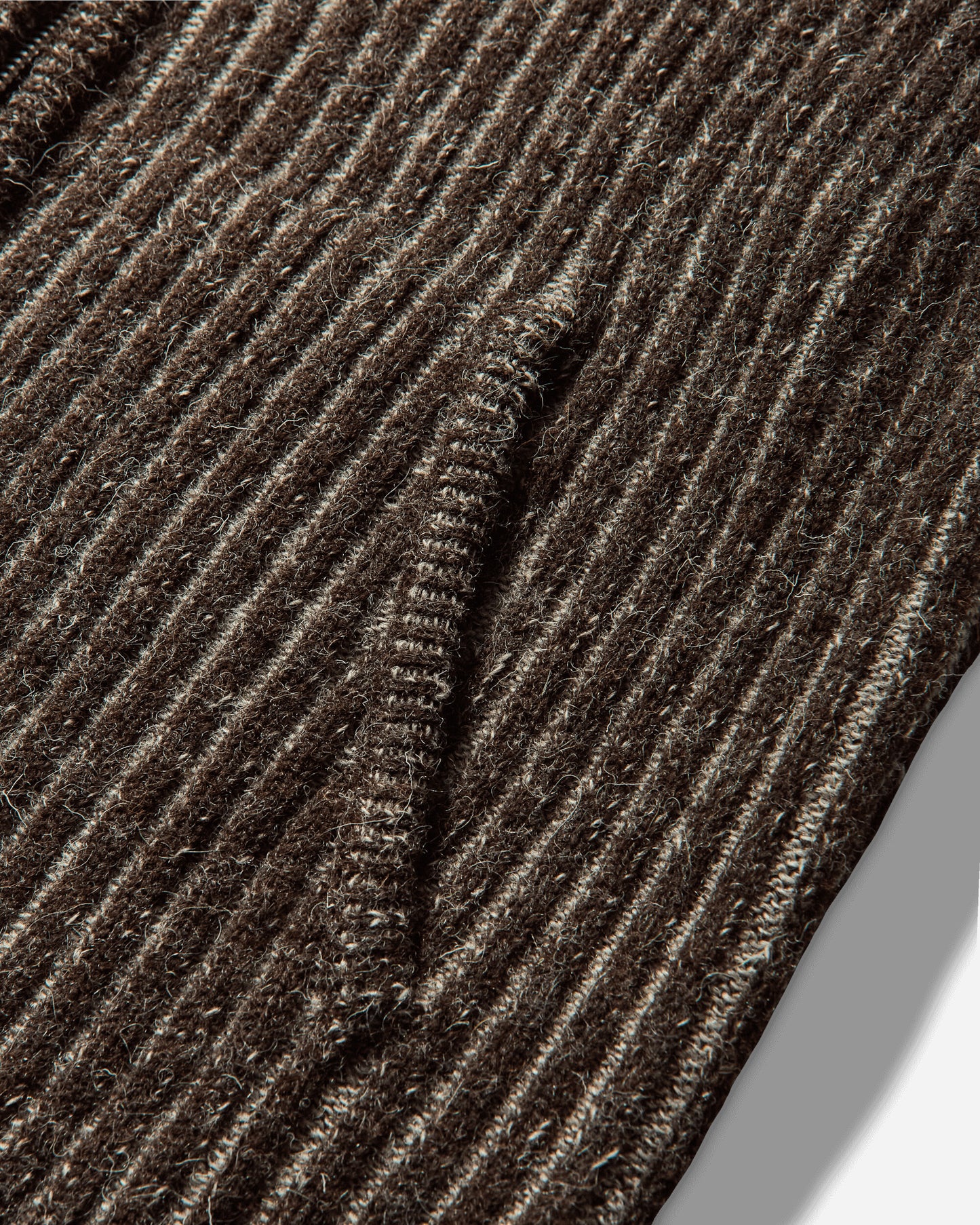Our Legacy Level Hood Vanise Brown Stripe Isels Wool Knitwears Cardigans M4253LV 001