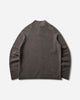Our Legacy Line Zip Cardigan Mud Spray Dye Cherub Wool Knitwears Cardigans M4263LM 001