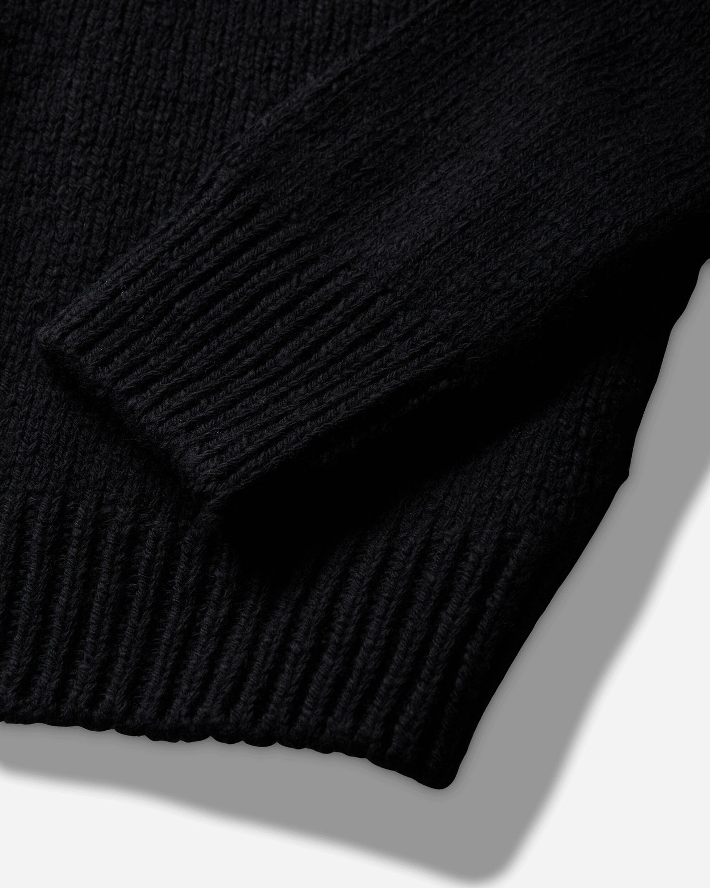 Our Legacy Pitch Cardigan Slub Twisted Black Wool Knitwears Cardigans M4263PS 001