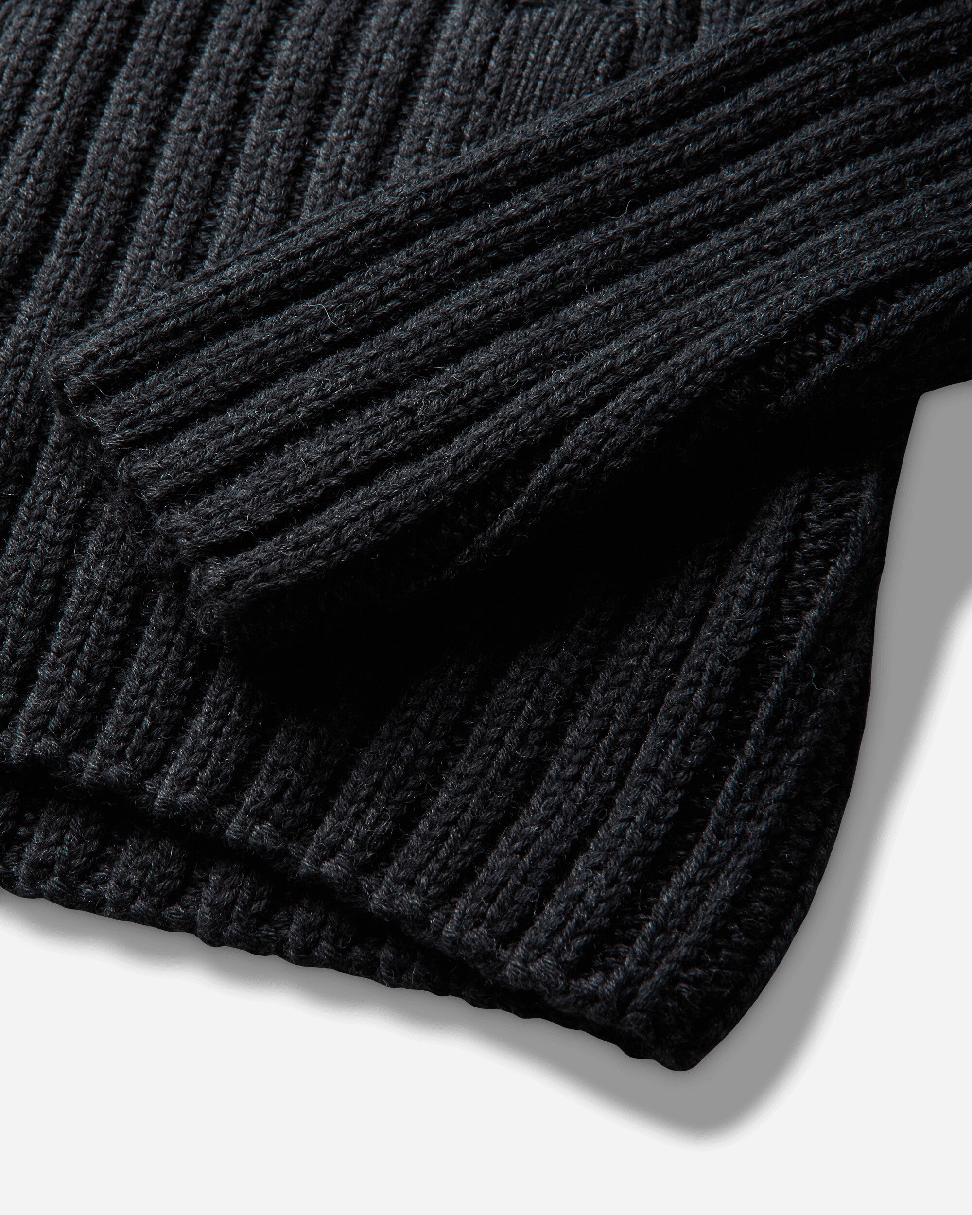 Our Legacy Ultra Zip Funnel Charcoal Dry Merino Wool Knitwears Cardigans M4263UC 001