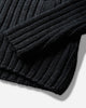 Our Legacy Ultra Zip Funnel Charcoal Dry Merino Wool Knitwears Cardigans M4263UC 001