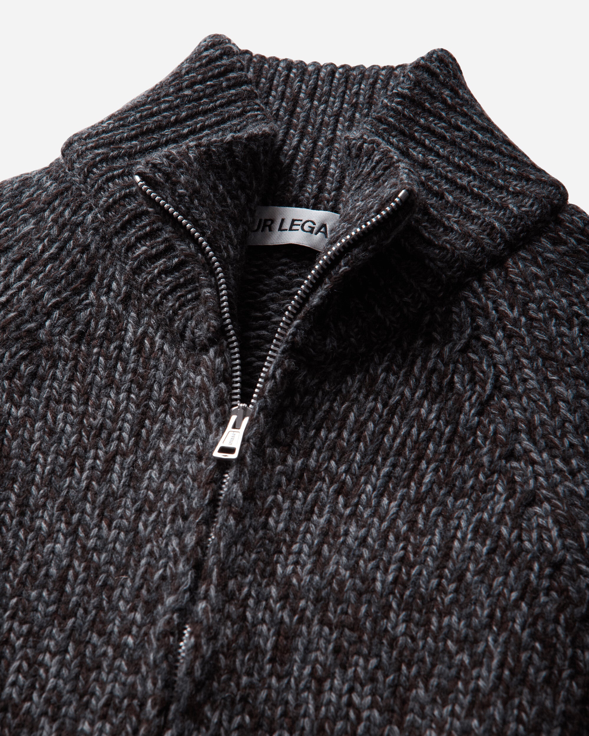 Our Legacy Wmns Flight Zip Cardigan Stately Low Twist Merino Knitwears Cardigans W4263FS 001