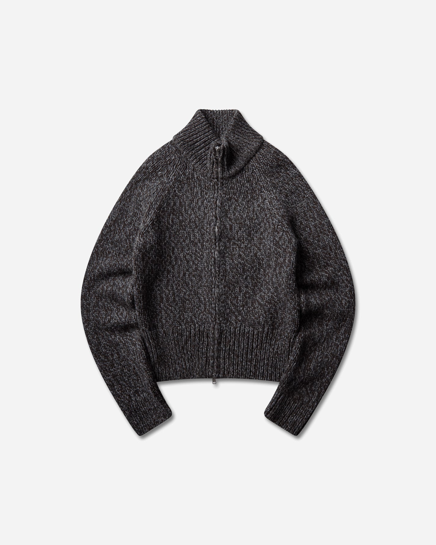 Our Legacy Wmns Flight Zip Cardigan Stately Low Twist Merino Knitwears Cardigans W4263FS 001