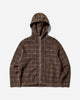 Our Legacy Wmns Full Zip Hood Dorf Check Hairy Wool Knitwears Cardigans W4256FD 001