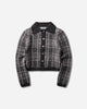 Our Legacy Wmns Mazzy Polo Grand Check Fuzzy Alpaca Knitwears Cardigans W4263MG 001
