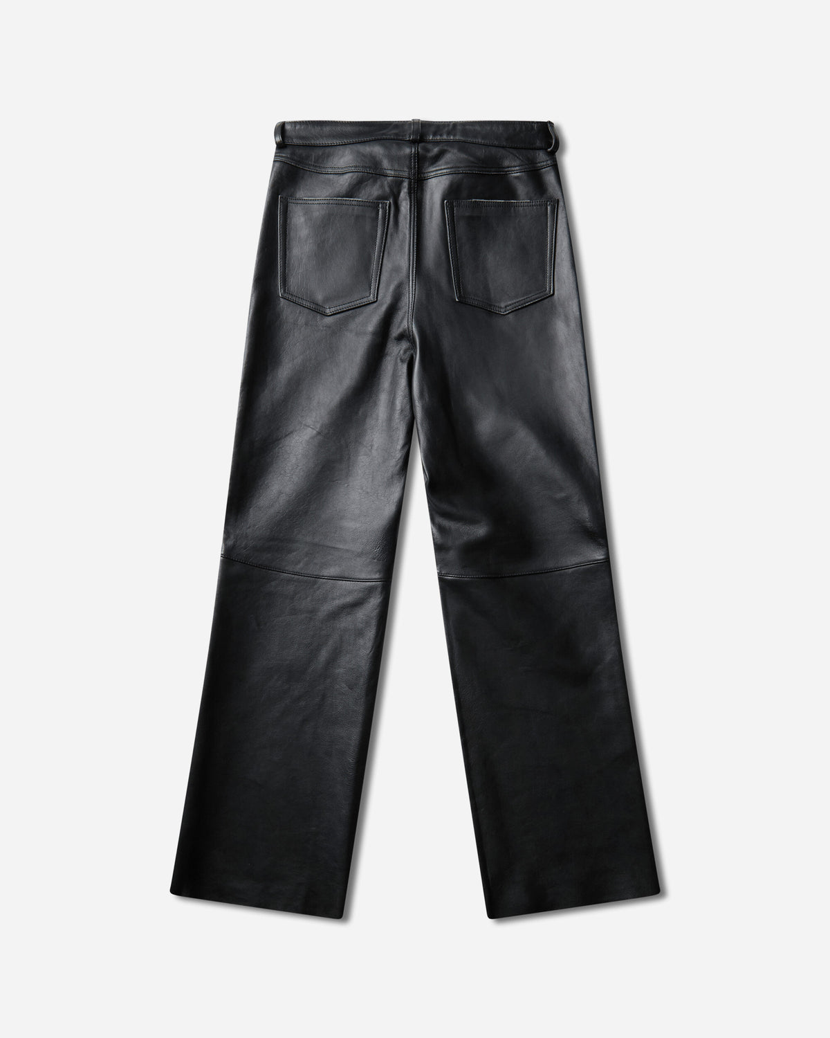 Our Legacy Carlson Cut Whisker Black Buffed Lambskin Pants Casual M2269CW 001