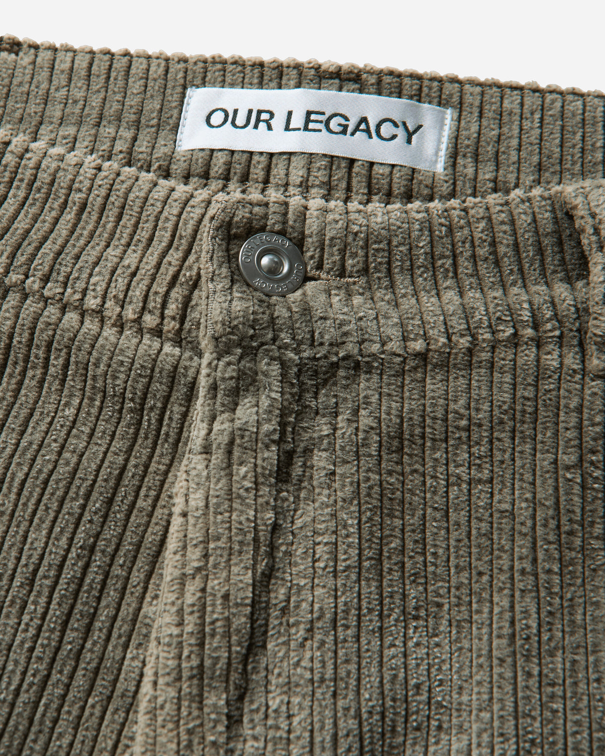 Our Legacy Vast Cut Old Estate Wash Cord Pants Casual M4265VOL 001