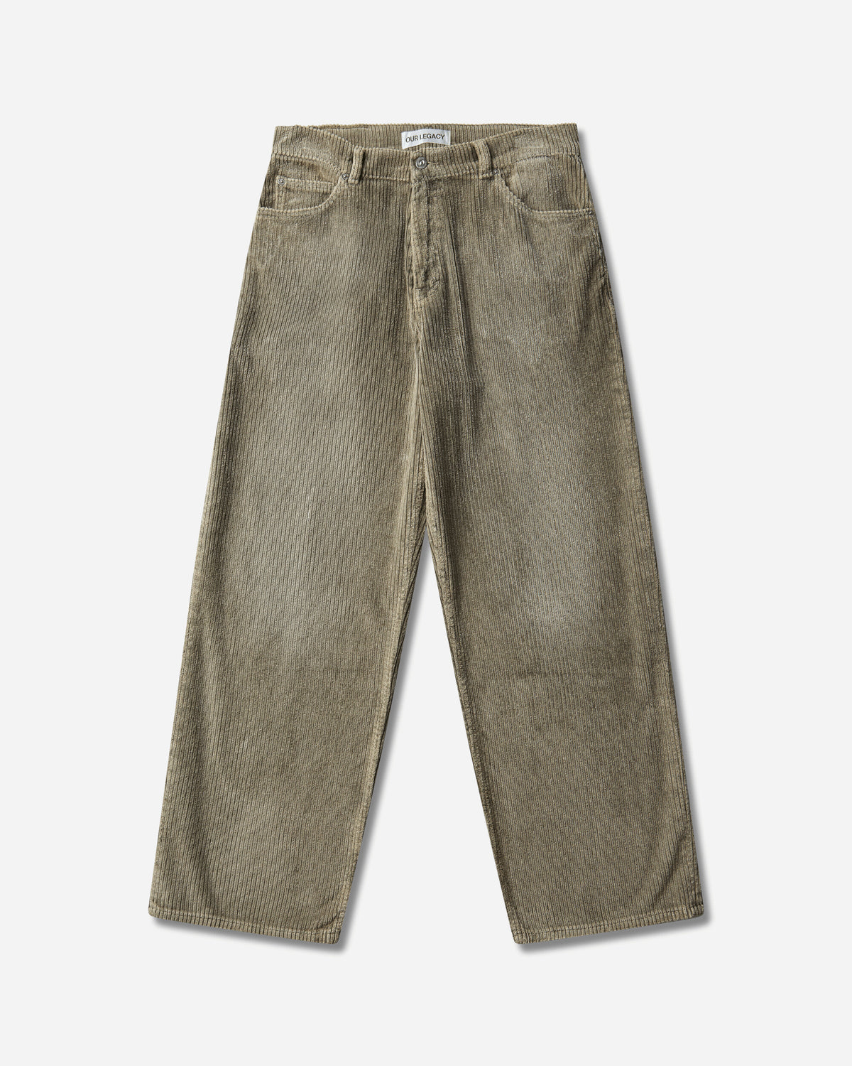 Our Legacy Vast Cut Old Estate Wash Cord Pants Casual M4265VOL 001