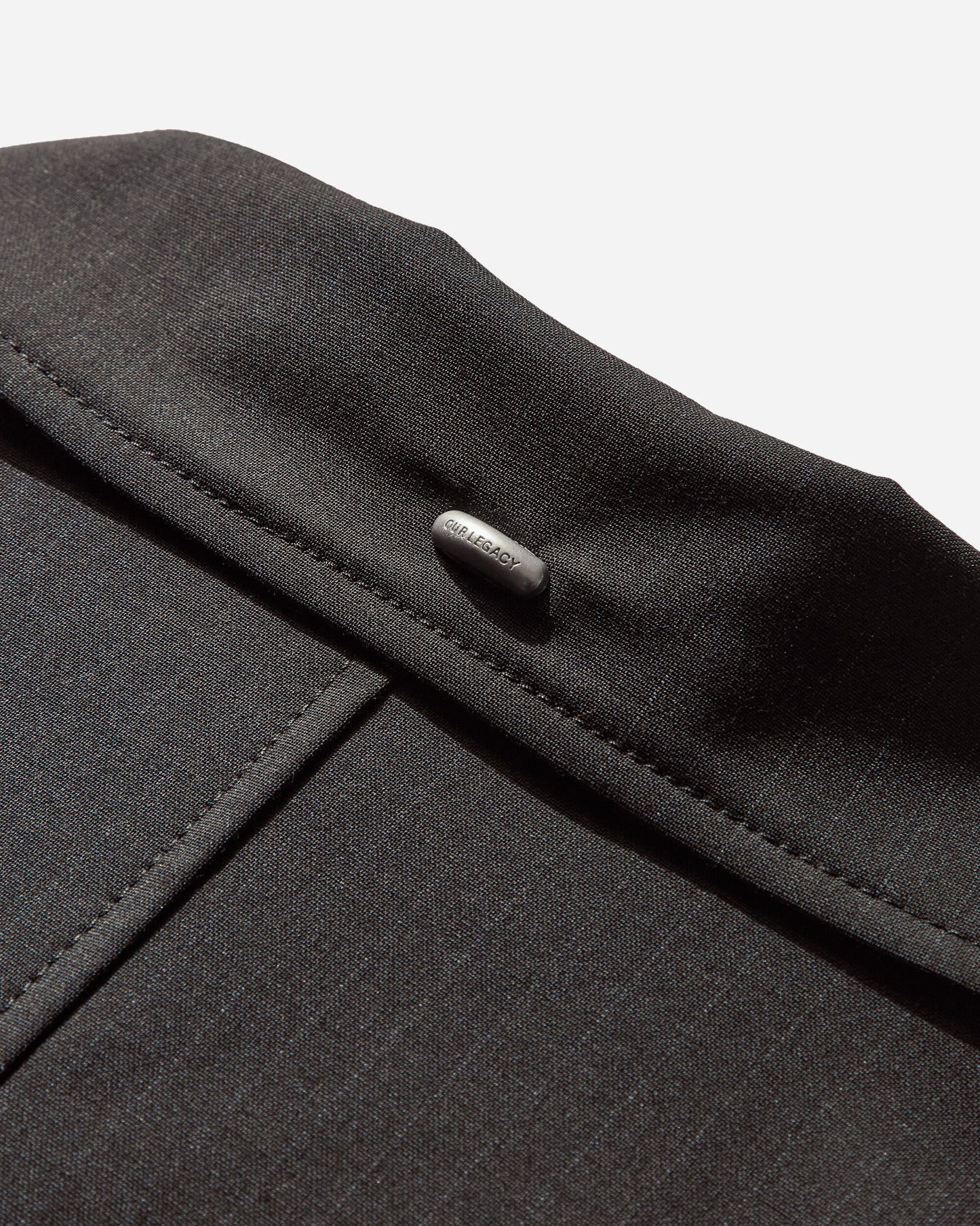 Our Legacy Cloak Carcoat Churchill Stripe Membrane Wool Coats and Jackets Coats M4251CC 001