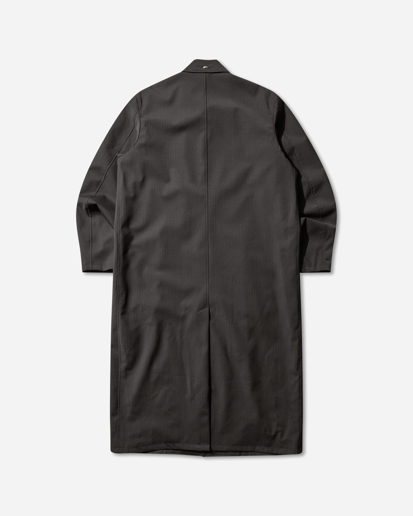 Our Legacy Cloak Carcoat Churchill Stripe Membrane Wool Coats and Jackets Coats M4251CC 001