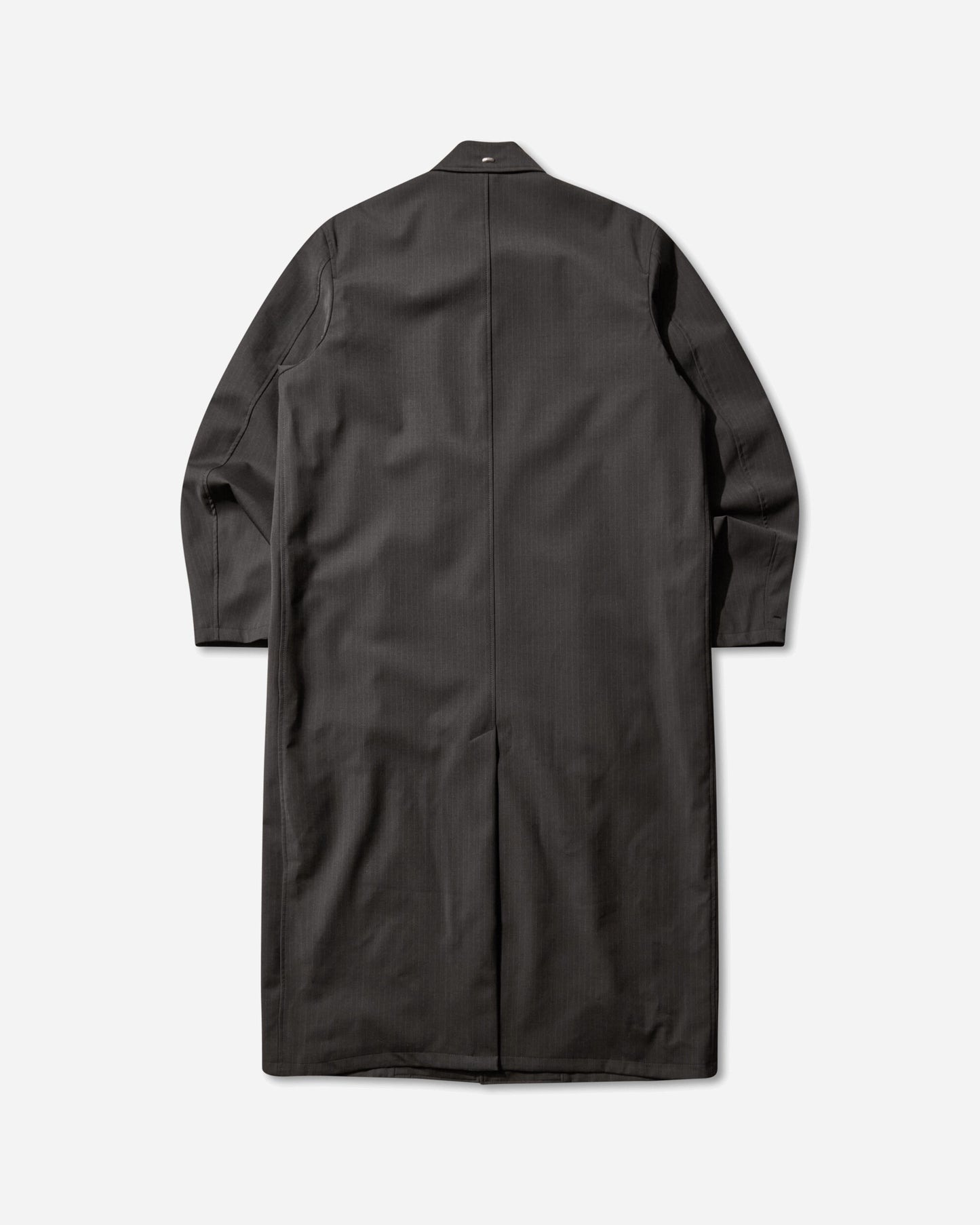 Our Legacy Cloak Carcoat Churchill Stripe Membrane Wool Coats and Jackets Coats M4251CC 001