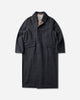 Our Legacy Collapse Carcoat Bishop Check Tempered Wool Coats and Jackets Coats M4251CBC 001