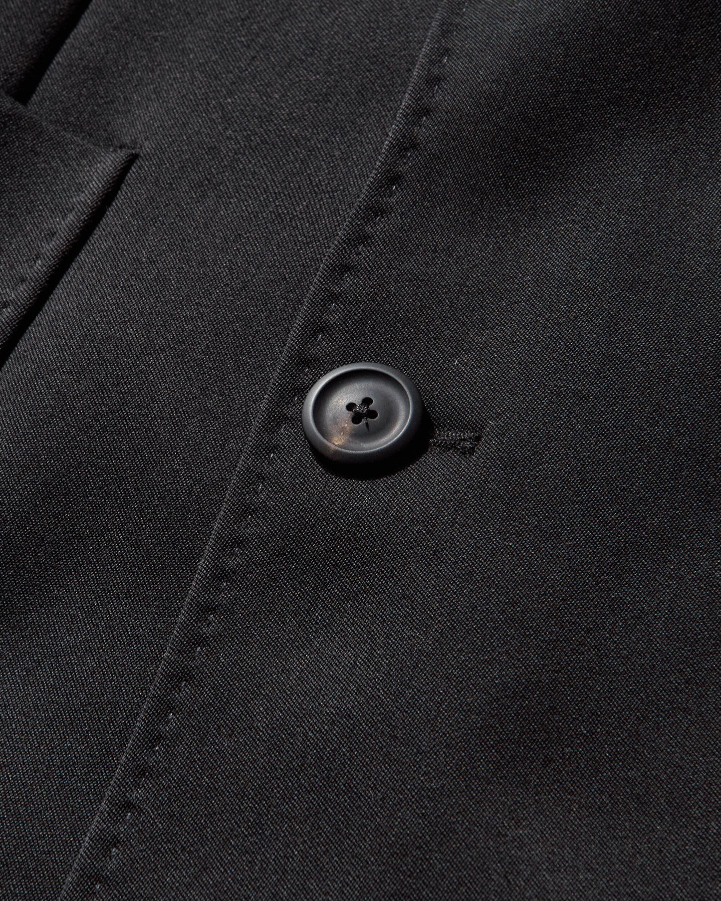 Our Legacy Robe Overcoat Onyx Black Tech Sateen Coats and Jackets Coats M4251RO 001