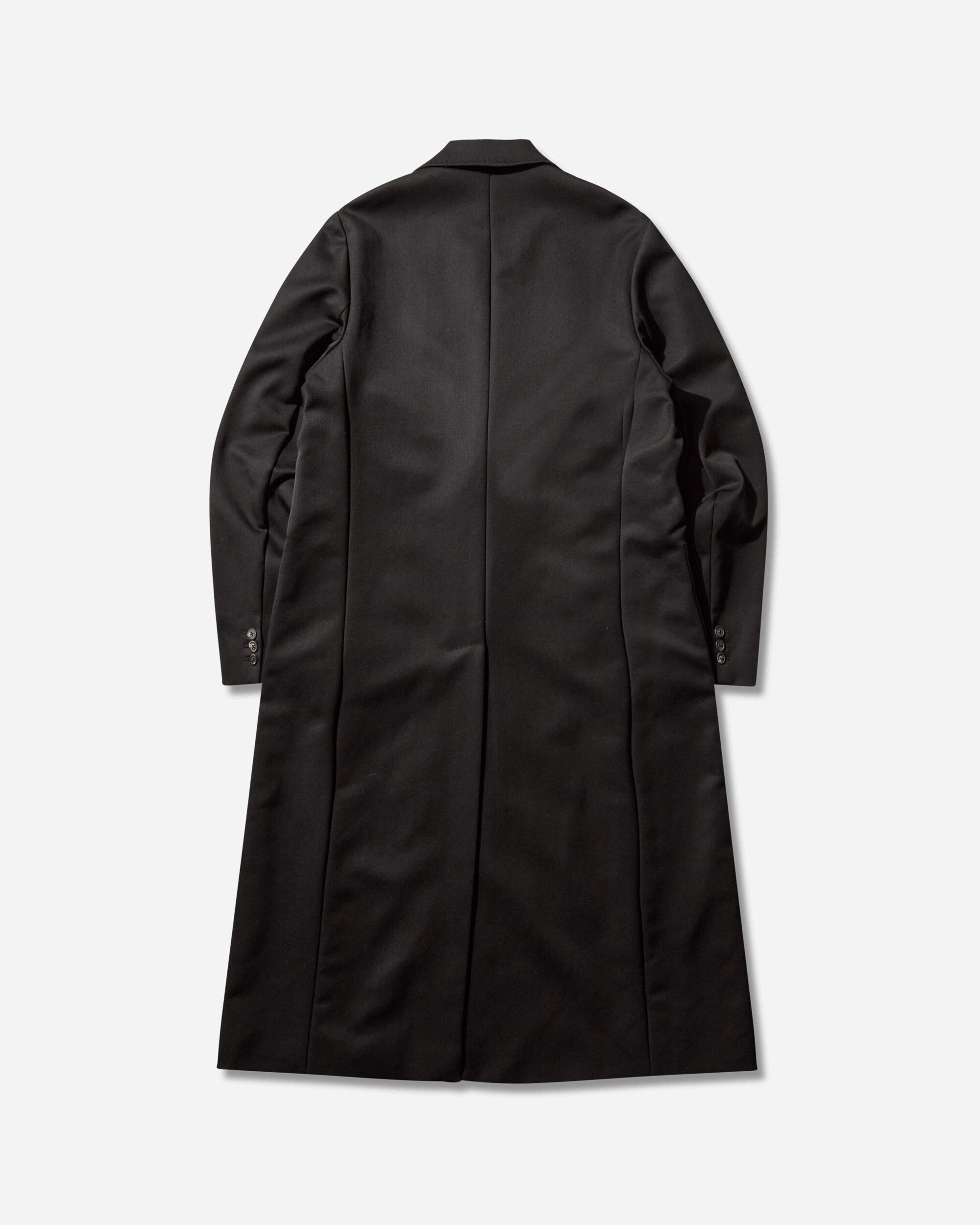 Our Legacy Robe Overcoat Onyx Black Tech Sateen Coats and Jackets Coats M4251RO 001