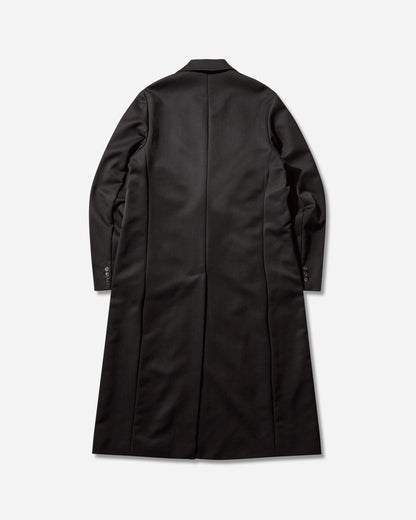 Our Legacy Robe Overcoat Onyx Black Tech Sateen Coats and Jackets Coats M4251RO 001