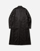 Our Legacy Robe Overcoat Onyx Black Tech Sateen Coats and Jackets Coats M4251RO 001