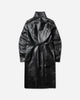 Our Legacy Wmns Concealed Coat Sable Black Fluid Calfskin Coats and Jackets Coats W4259CS 001
