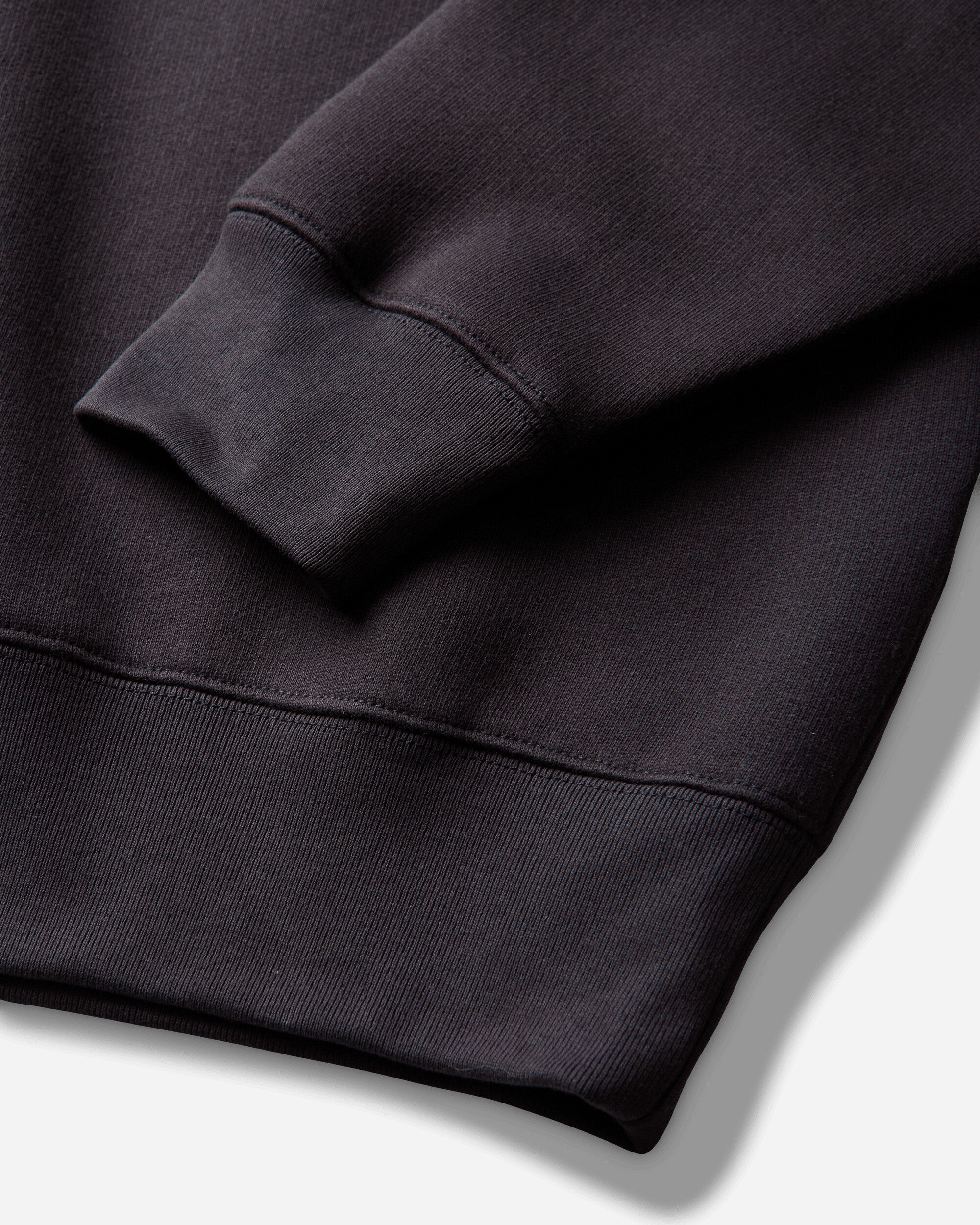 Our Legacy Perfect Sweatshirt Black Bear Wooly Fleece Sweatshirts Crewneck M4256PB 001