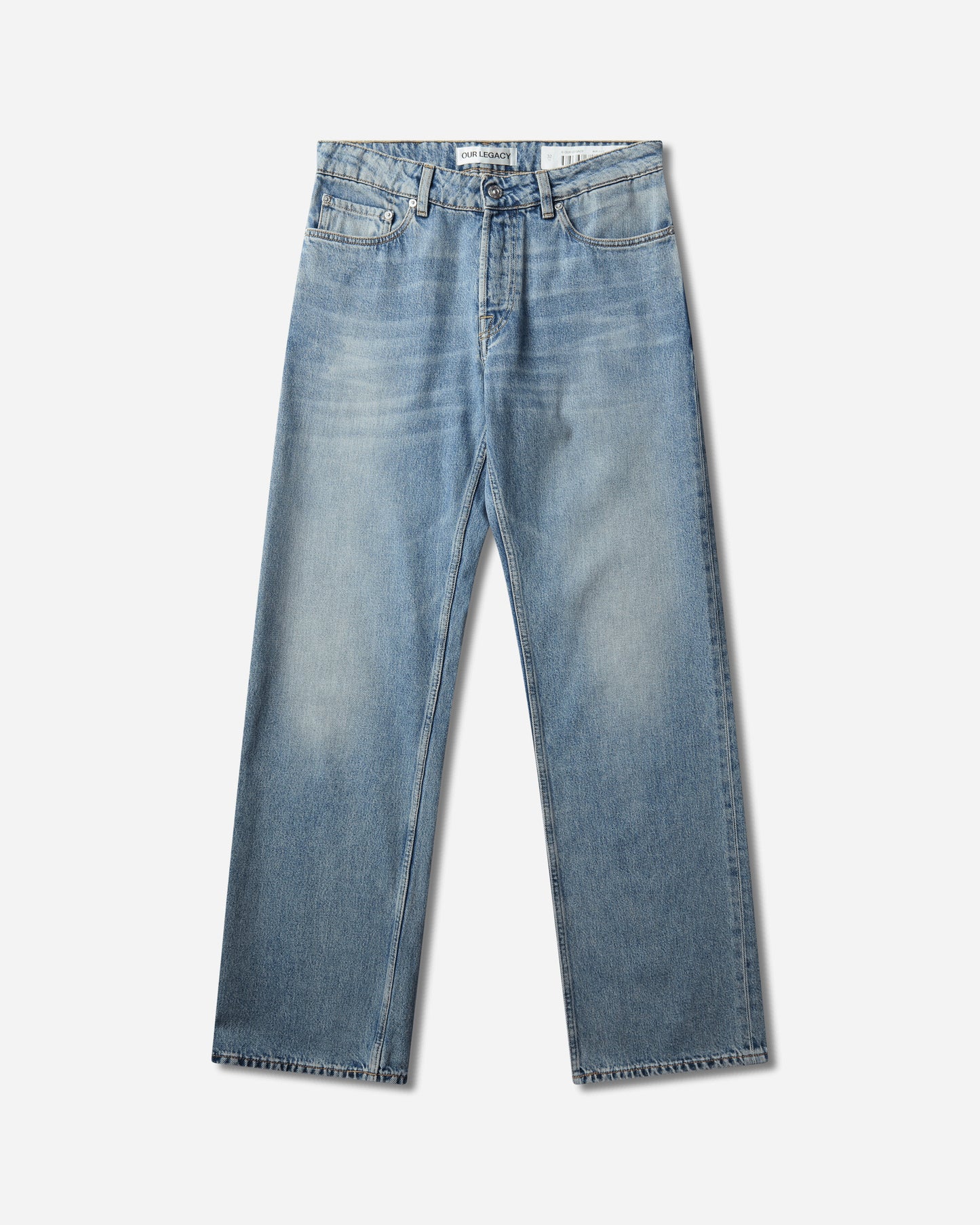 Our Legacy Slate Cut Garage Wash Pants Denim M4265SGA 001