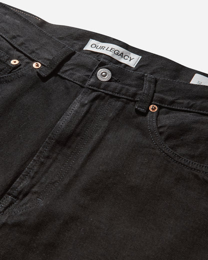 Our Legacy Third Cut Black Selvedge Pants Denim M2255TCB 001